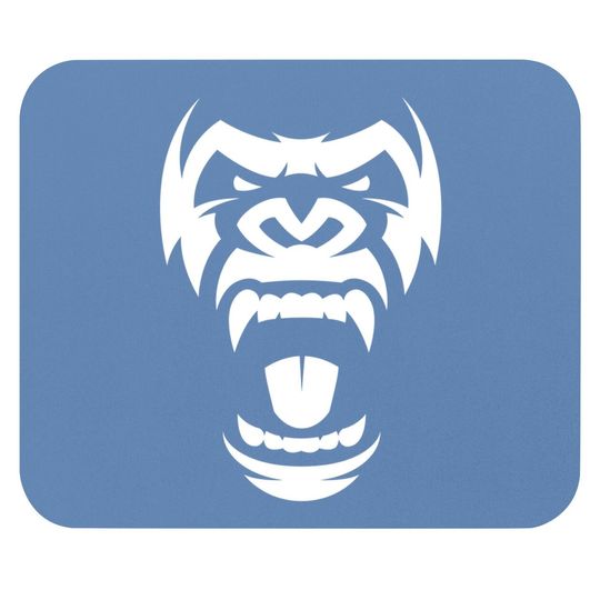 Angry Gorilla Furious Silverback Mouse Pad
