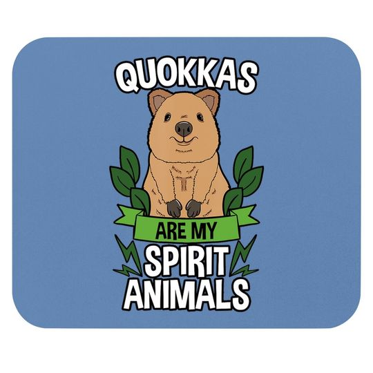 Quokka Spirit Animal Australian Kangaroo Mouse Pad