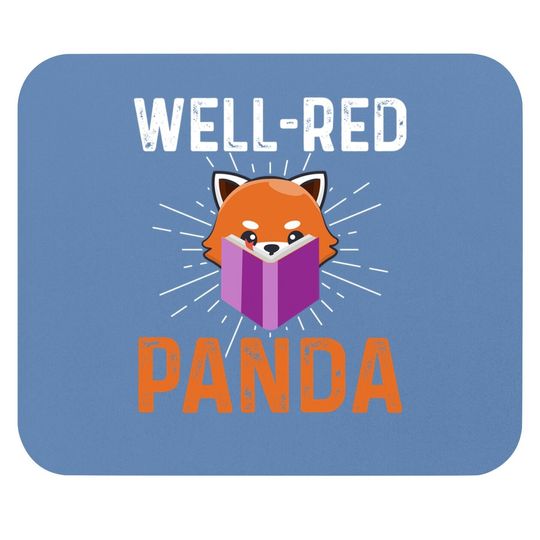 Well Red Panda Mouse Pad