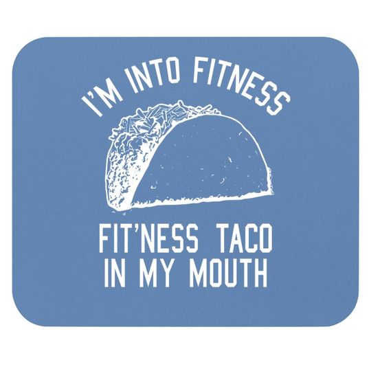 Fitness Taco Funny Mouse Pad