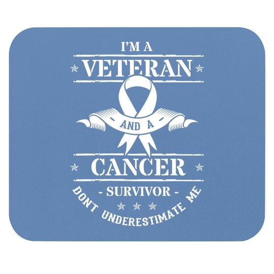 Cancer Survivor Veteran Chemotherapy Warrior Mouse Pad