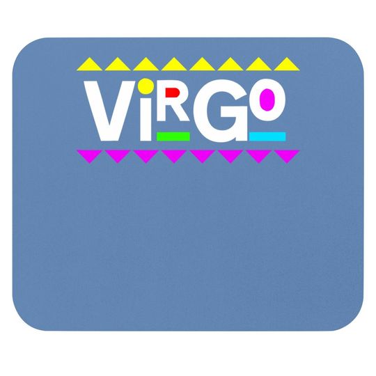 Virgo Zodiac Design 90s Style Mouse Pad