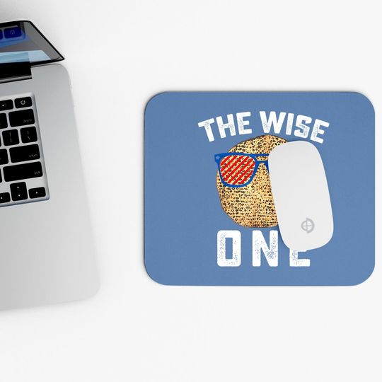 The Wise One Jewish Pesach Matzo Jew Holiday Mouse Pad