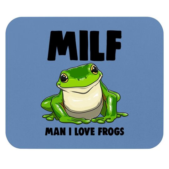 I Love Frogs Mouse Pad Frog Love Mouse Pad