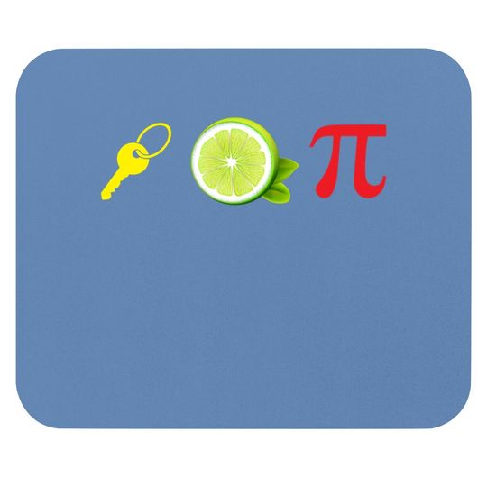 Key Lime Pi Funny Pi Day 2021 Math Nerd Geek Engineer Mouse Pad