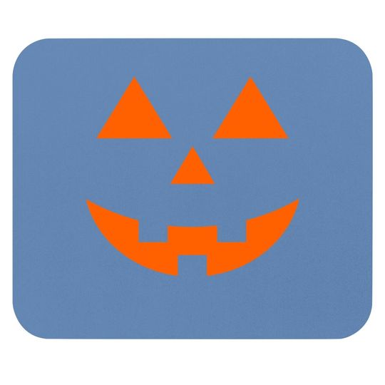 Spooky Jack O Lantern Halloween Party Pumpkin Patch Autumn Mouse Pad