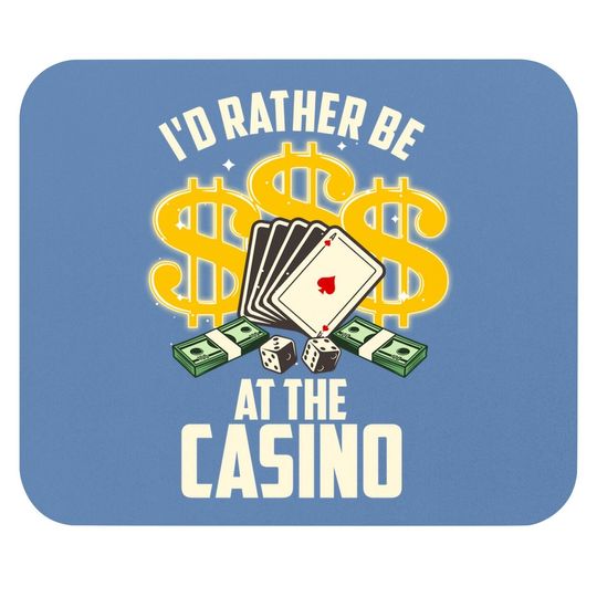 Casino For Gambling Gamblers Mouse Pad