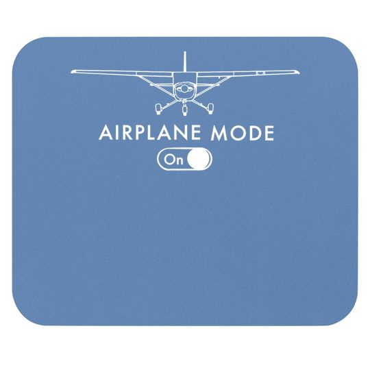 Pilot C172 Flying Gift Airplane Mode Mouse Pad