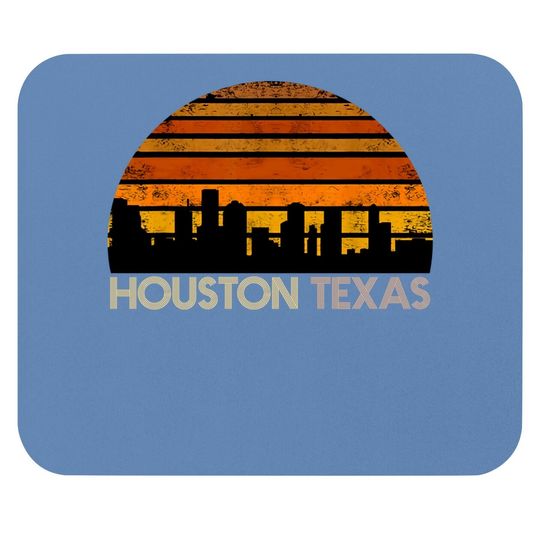 Houston Texas Vintage Mouse Pad