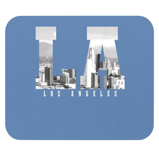 Los Angeles California Skyline Mouse Pad