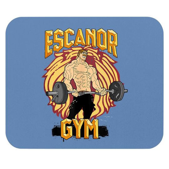 Bodybuilding Escanor Gym Pride Mouse Pad