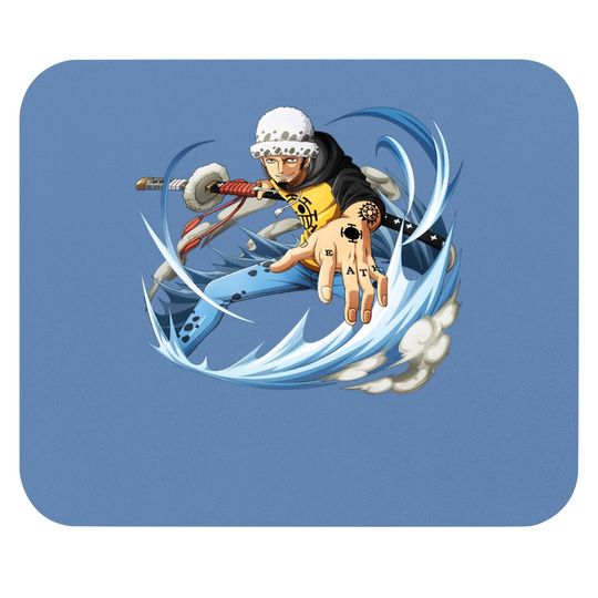 One Piece Trafalgar D. Water Law Mouse Pad