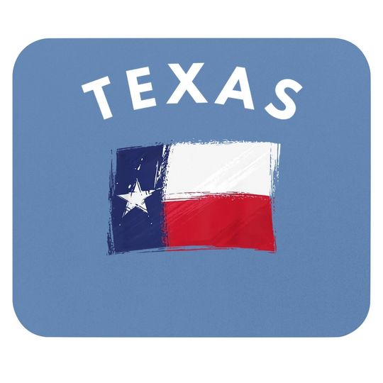 Texas Fans State Of Texas Flag Mouse Pad