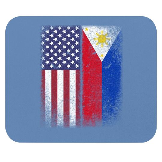 Filipino Roots American Grown Philippines Mouse Pad