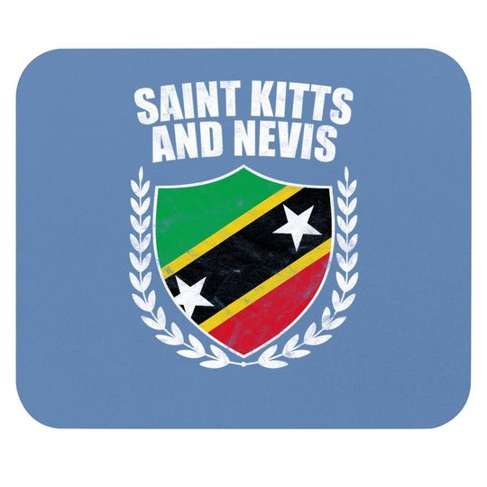 Saint Kitts And Nevis Mouse Pad