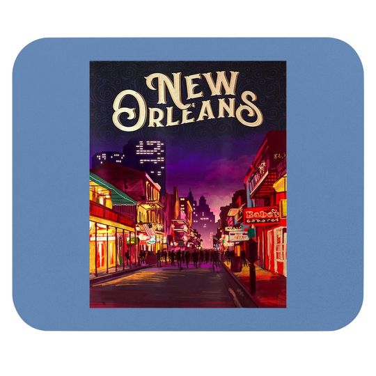 New Orleans French Quarter Mouse Pad
