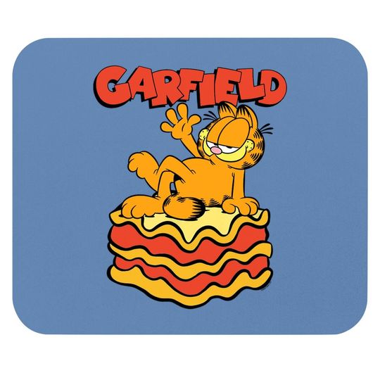 Lasagna Slice Garfield Pose Mouse Pad