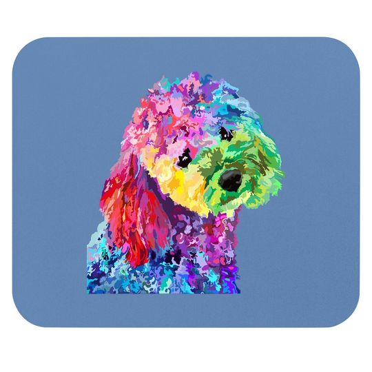 Dog Lover Poodle Mouse Pad