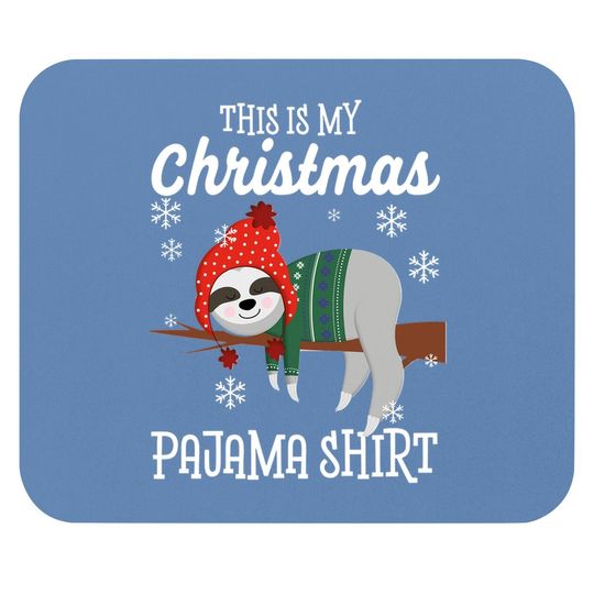 This Is My Christmas Pajama Mouse Pad Mouse Pad