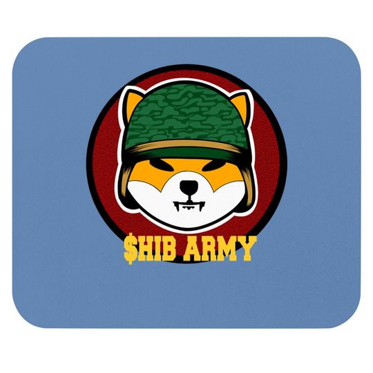 Shib Army Shiba Inu Coin Mouse Pad