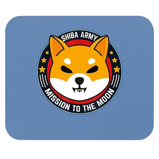 Shiba Inu Token Crypto Coin Cryptocurrency Mouse Pad