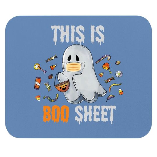 This Is Boo Sheet Ghost Mouse Pad