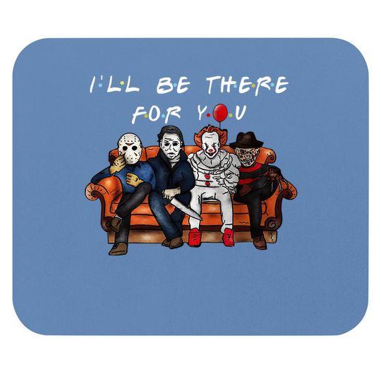 Friends Horror Halloween Mouse Pad