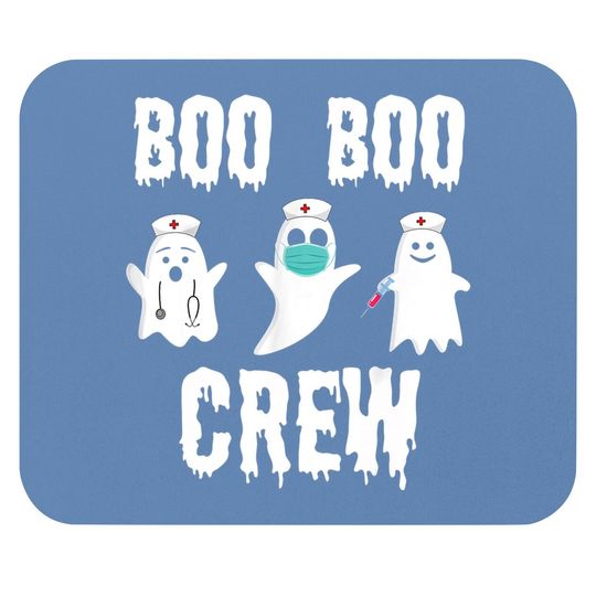 Halloween Nurse Costume Boo Boo Crew Mouse Pad