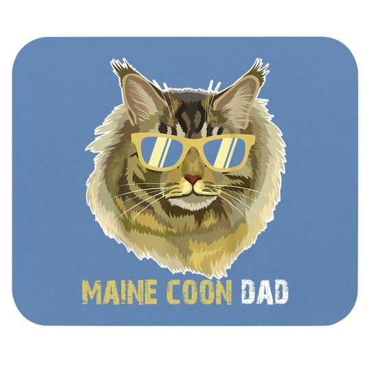 Maine Coon Dad Mouse Pad