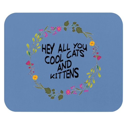 Tiger King Carol Baskin Cool Cats And Kittens White Mouse Pad