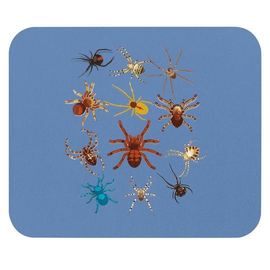 Halloween Scary Spiders Mouse Pad