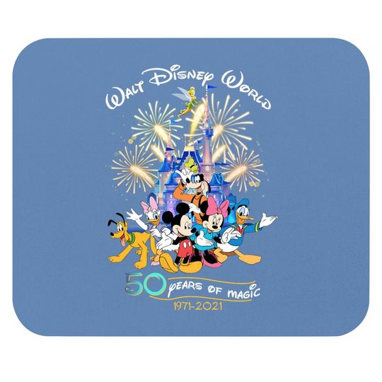 50 Pears Of Magic 1971-2021, Walt Disneyworld 50th Anniversary Mouse Pad