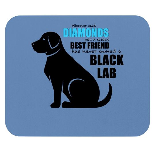 Black Lab Mouse Pad