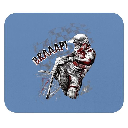 Wish World Speedway Full Throttle Fashion Mouse Pad Mouse Pad Motorcycle Mouse Pad
