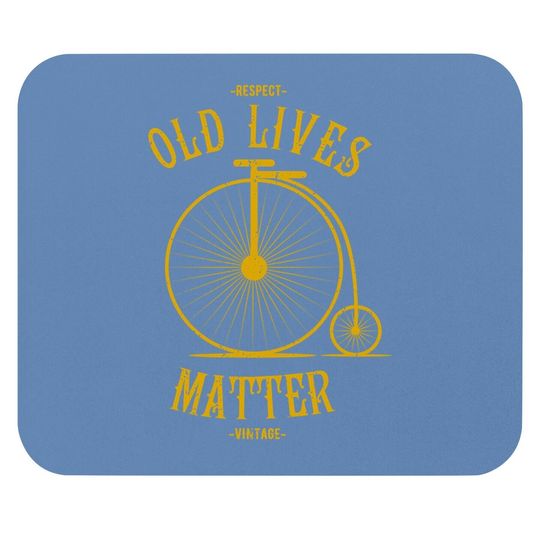 Old Lives Matter Mouse Pad