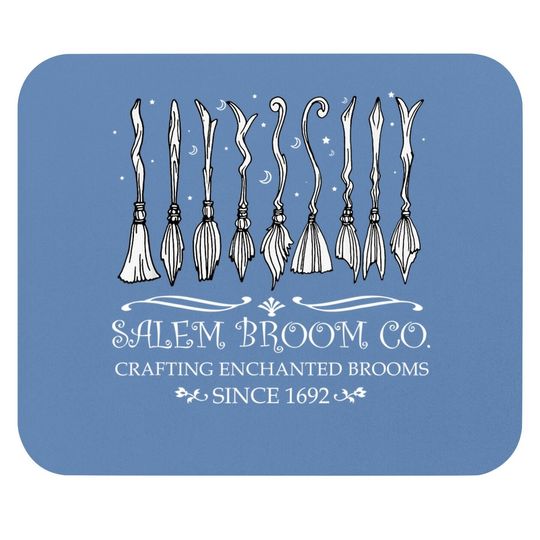 Salem Broom Company For A Halloween Fan Mouse Pad