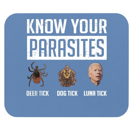 Know Your Parasites Deer Tick Dog Tick Luna Tick Mouse Pad