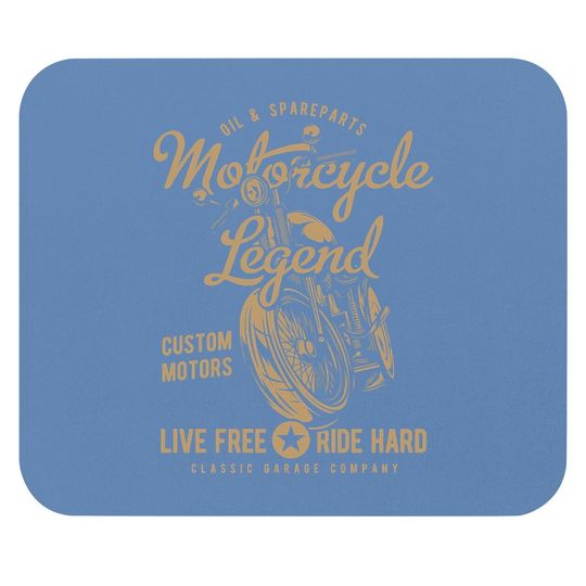 Motorcycle Legend Mouse Pad