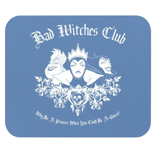 Disney Villains Bad Witches Club Group Mouse Pad