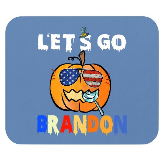 Let's Go Brandon Biden Chant Impeach Biden Halloween Mouse Pad