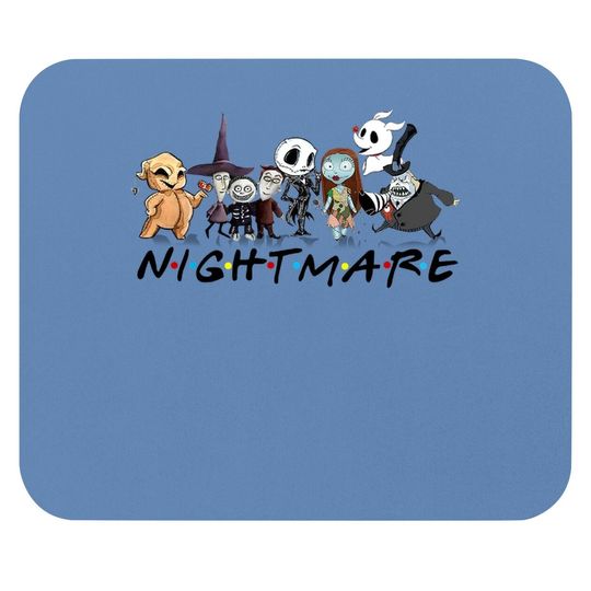 Nightmare Before Hiss-tmas Mouse Pad
