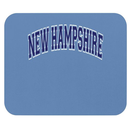 New Hampshire Varsity Style Mouse Pad