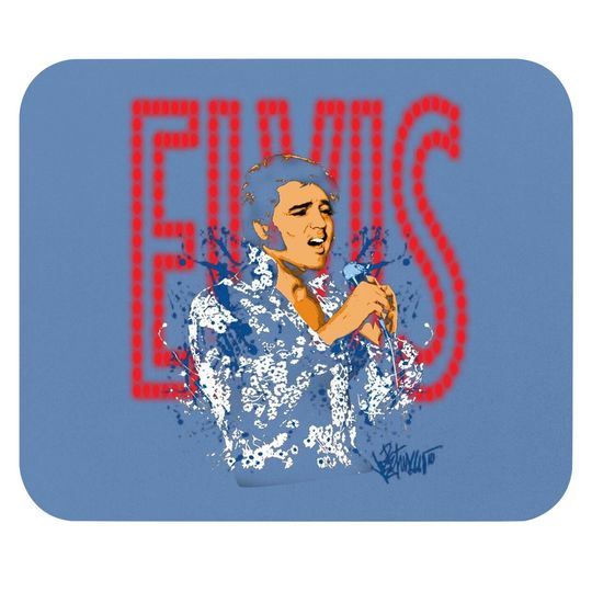 Elvis Presley Singing Mouse Pad