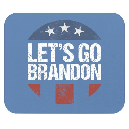 Let's Go Brandon Funny Mouse Pad