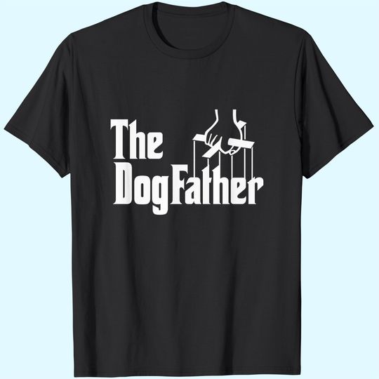 Silk Road Tees Dogfather T-Shirt Pet Lover Dog Owner Tee Shirt