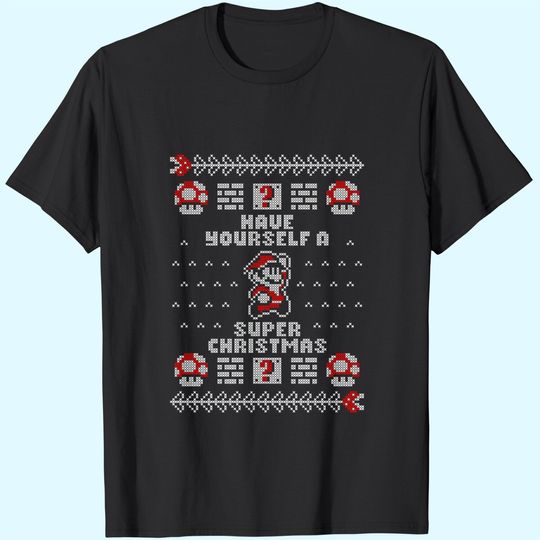 Christmas Mario T-Shirt