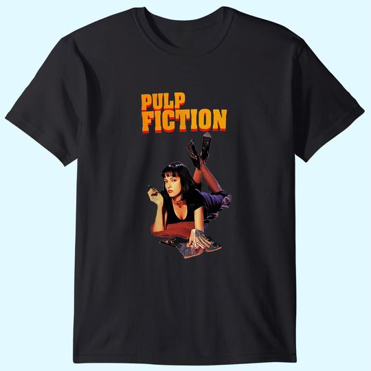 Nirvan Pulp Fiction Mia  Unisex Tshirt