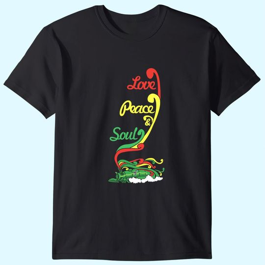 Shake Grass Mens Funny Soul Train Design Generic T Shirt