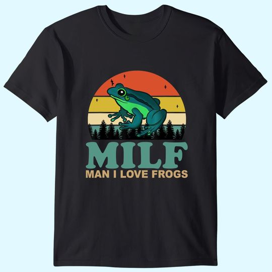I Love Frogs Saying-Amphibian Lovers T-Shirt