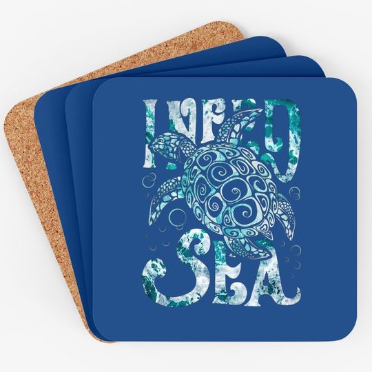 I Need Sea Classic Coaster
